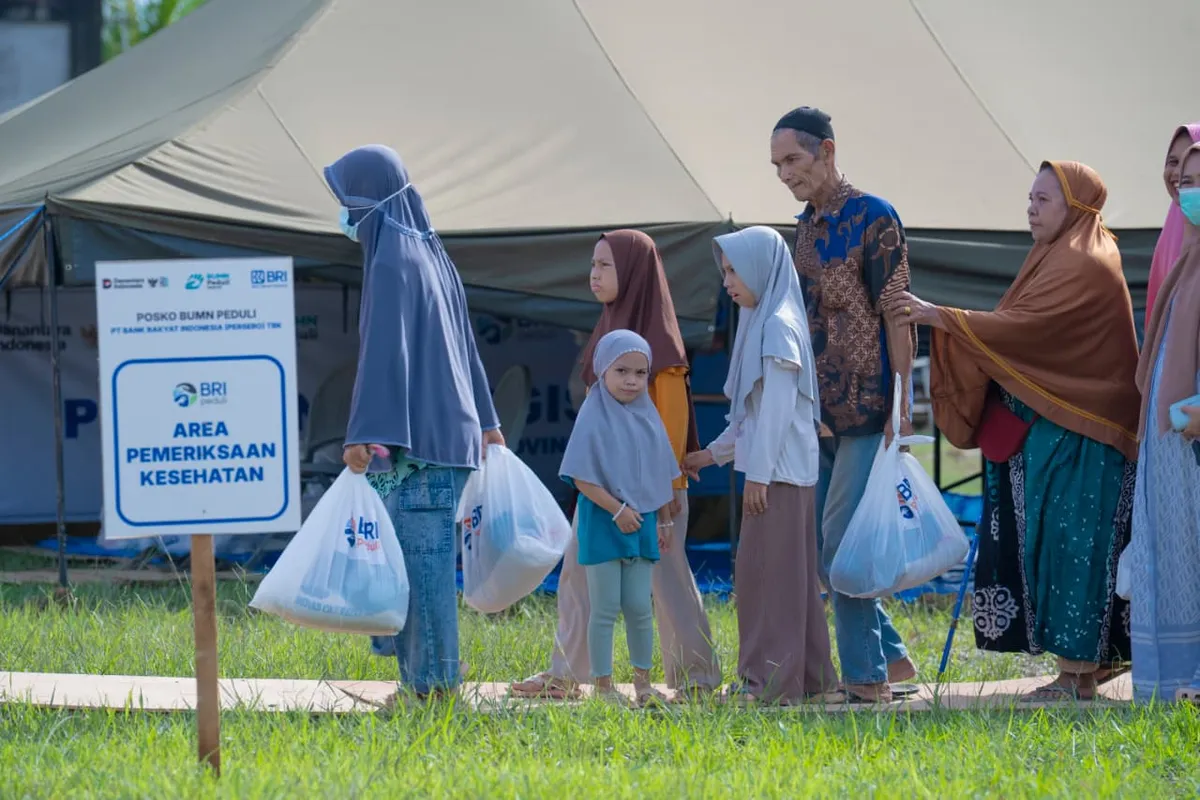 BRI bersama Danantara dan BUMN Peduli menghadirkan Huntara sebagai solusi hunian sementara pascabencana di Aceh Tamiang.