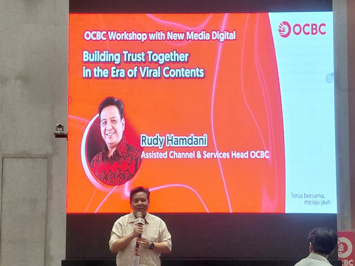 Assisted Channel and Services Head OCBC, Rudi Hamdani (Foto: Dok Birny Birdieni)