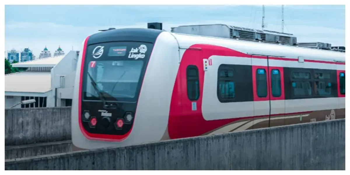 Pembangunan LRT Jakarta Fase 1B Capai 91,86 Persen (Sumber: Instagram @dkijakarta)