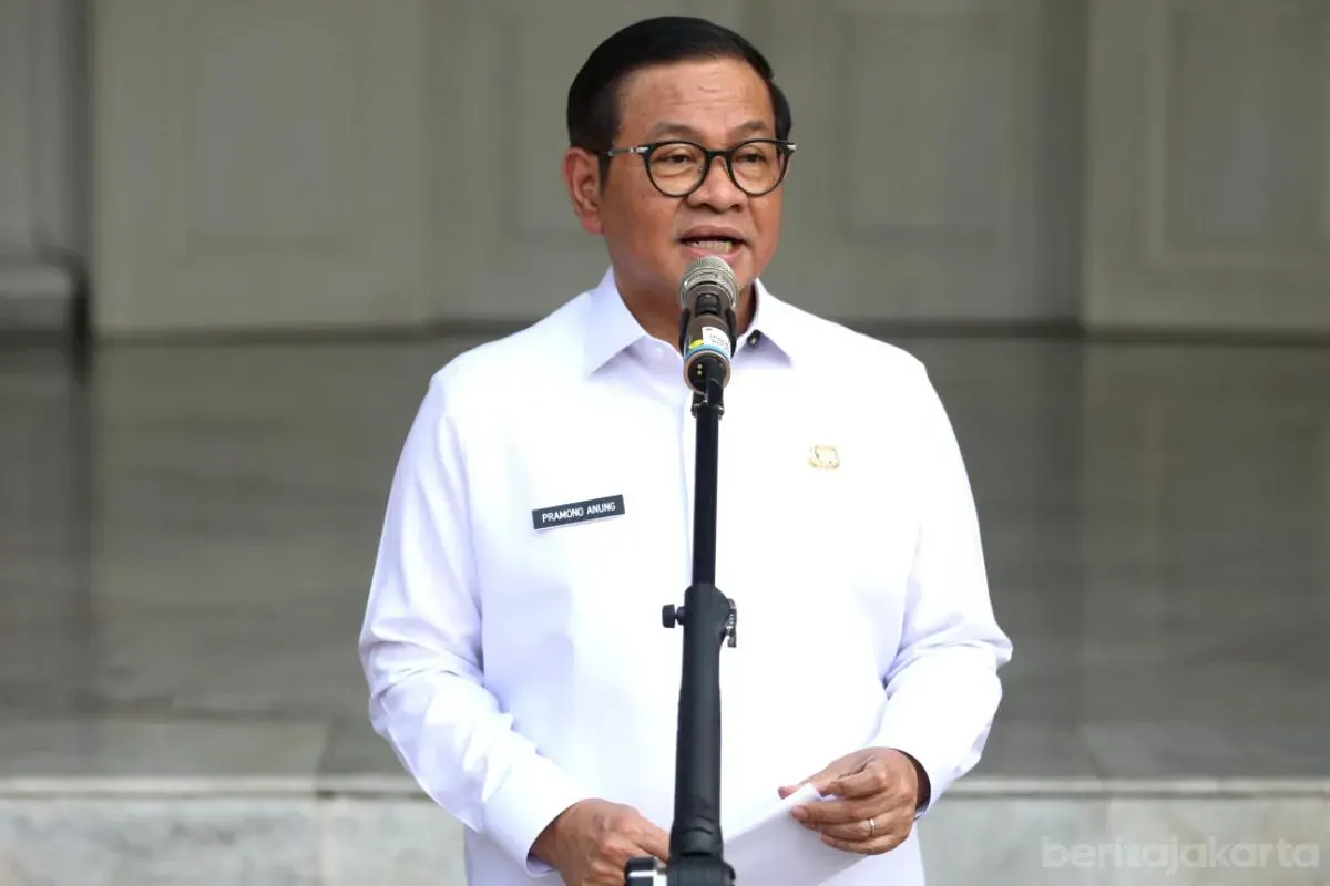 Gubernur DKI Jakarta, Pramono Anung buka suara terkait aksi unjuk rasa yang dilakukan oleh mahasiswa pada Jumat, 12 Juni 2026. (Sumber: Beritajakarta.id | Foto: Beritajakarta.id)