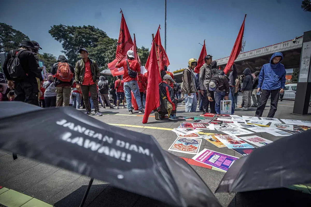 Ilustrasi Demonstrasi. (Sumber: AYOJAKARTA.COM | Foto: Kavin Faza)
