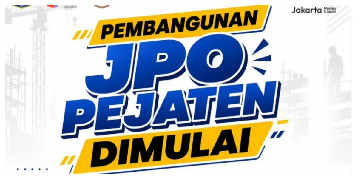 Pembangunan JPO Pejaten Resmi Dimulai (Sumber: Instagram @binamargadki)