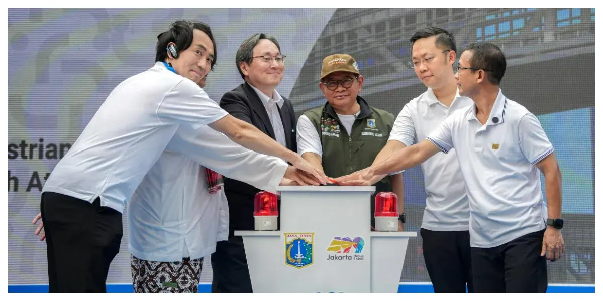 Gubernur DKI Jakarta Pramono Anung resmi mencanangkan Pedestrian Deck Dukuh Atas (Sumber: beritajakarta.id)