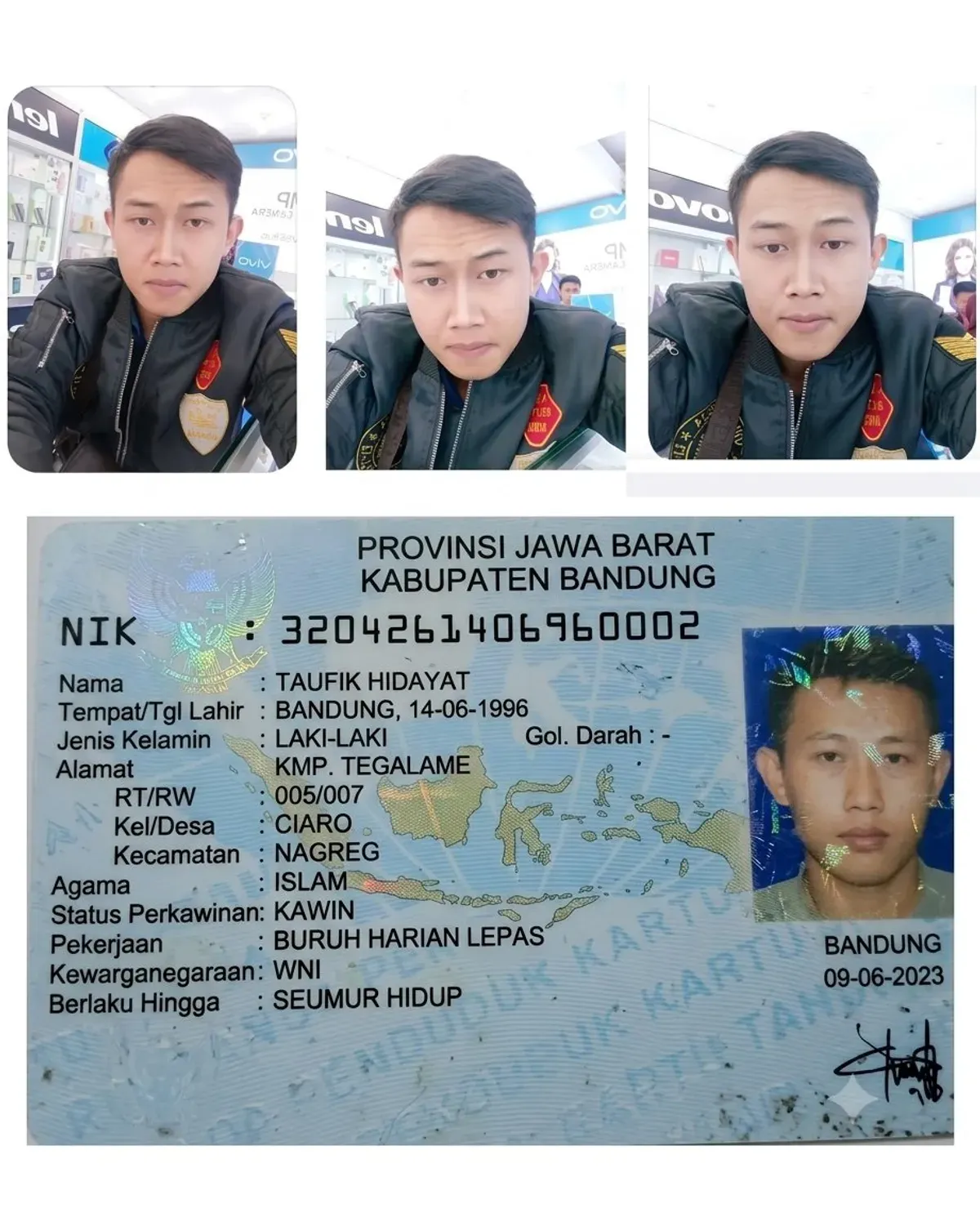 Potret Taufik Hidayat pelaku penyekapan kepada korban YTR yang kini masuk DPO pihak kepolisian. (Sumber: Istimewa | Foto: istimewa)
