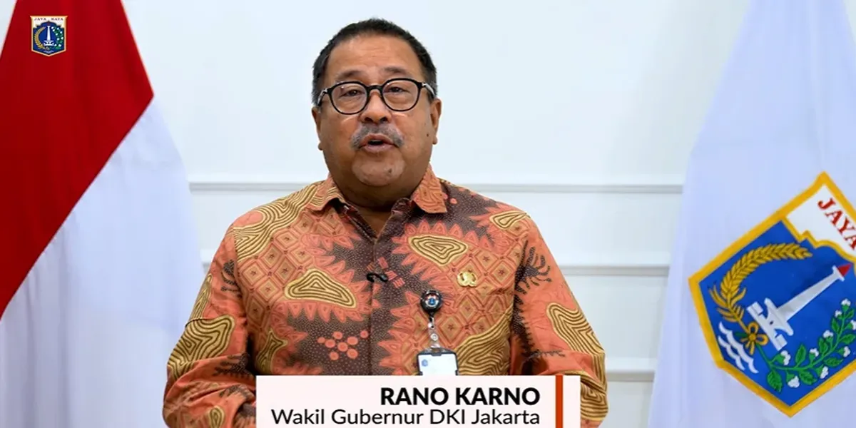 Wakil Gubernur DKI Jakarta Rano Karno (Sumber: Instagram @jalahoaks)