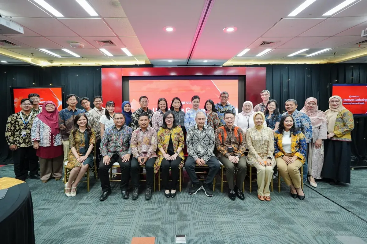 PT Bank CIMB Niaga Tbk (CIMB Niaga) menyelenggarakan ‘CIMB Niaga U-Partners (University Partners) Gathering’ yang dihadiri lebih dari 27 universitas secara hybrid di Graha CIMB Niaga, Jakarta pada pekan lalu. (Foto: Dok CIMB Niaga)