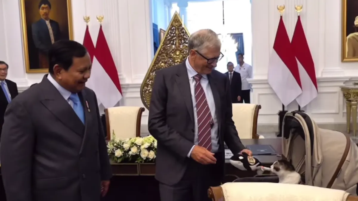 Bertemu Bobby Kertanegara dan Ikut memantau Program MBG, kehadiran Bill Gates ke Indonesia juga untuk memberikan dana hibah dengan nilai mencapai Rp2,6 triliun