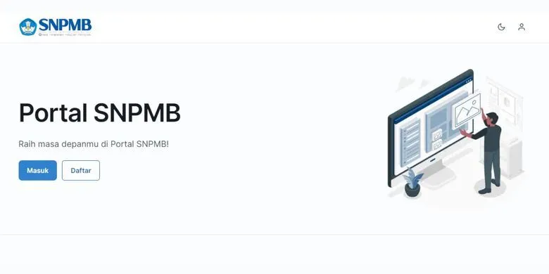 Illustrasi.Cara mengecek kuota SNBP di portal resmi