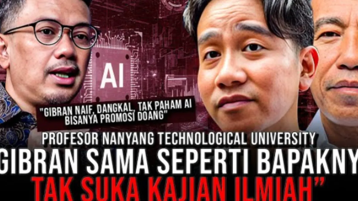 Kebijakan Gibran Gunakan AI