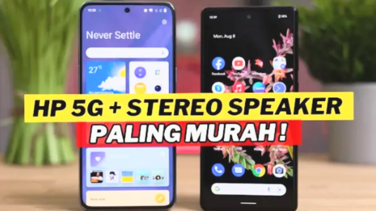 Ilustrasi. 7 daftar HP yang punya jaringan 5G dan speaker stereo