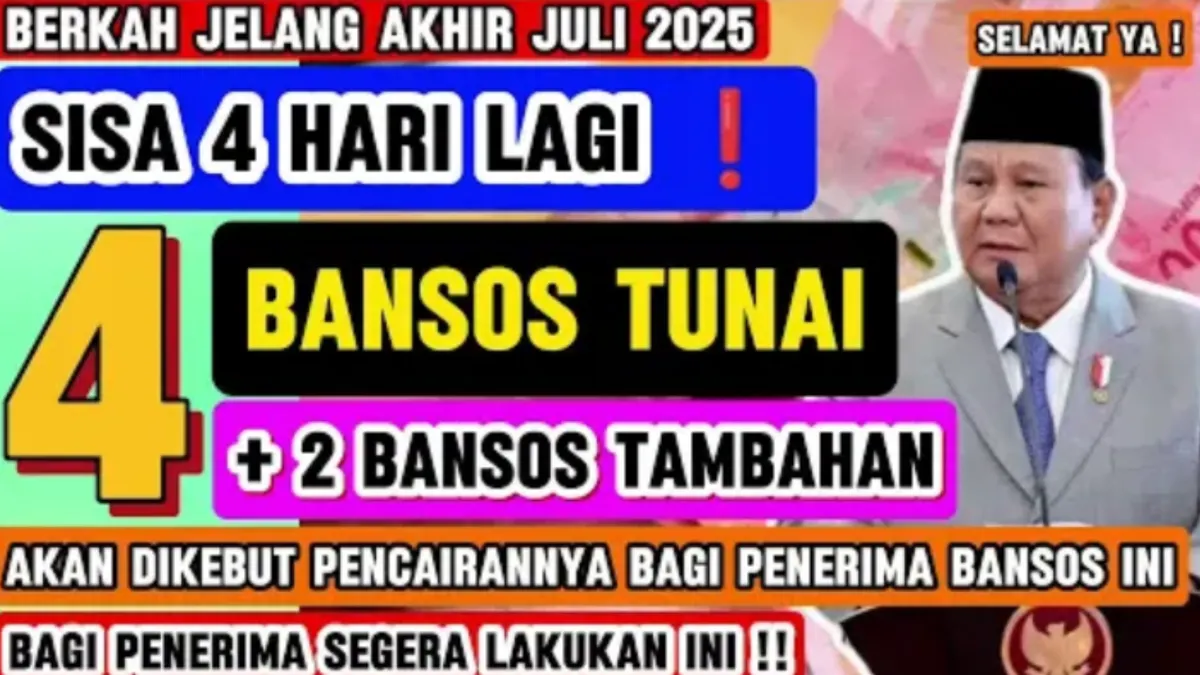 Memasuki pekan terakhir bulan Juli, pemerinatah melalui sejumlah  instansi terus melakukan penyaluran bansos PKH dan BPNT tahap kedua.