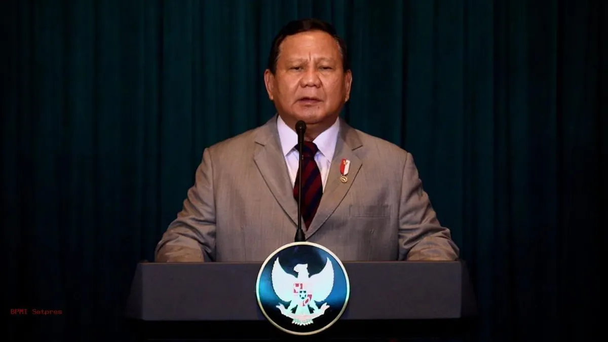 Presiden Prabowo Subianto
