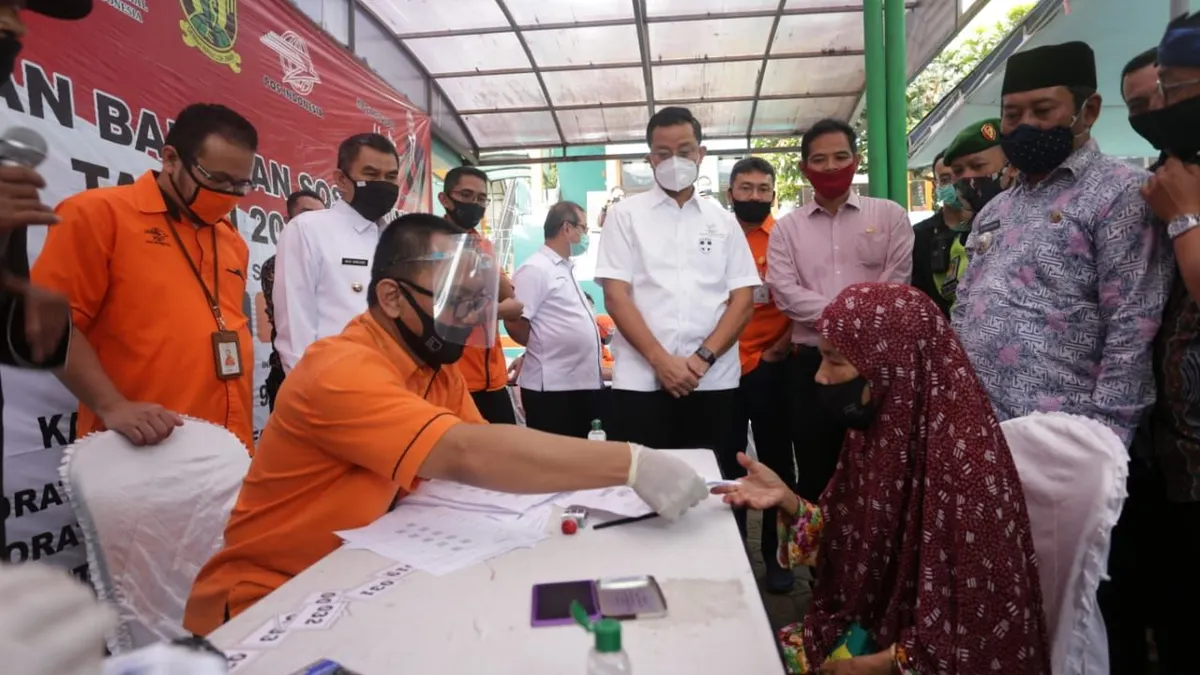 Hasil dari pengecekan pertama ini menunjukkan bahwa saldo masih kosong atau belum ada indikasi pencairan dana bantuan sosial.