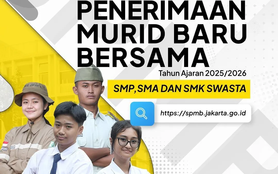 Adapun calon murid yang dapat mengikuti SPMB Bersama Jakarta 2025 untuk sekolah swasta harus memenuhi salah satu dari kriteria