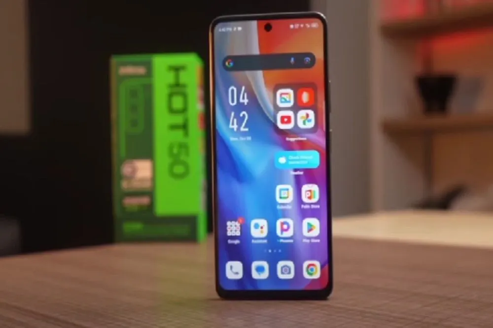 Infinix Hot 50 adalah salah satu HP termurah yang bagus di semua bagian berkat performanya yang bagus.