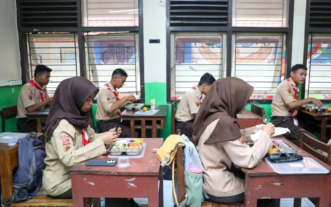 Illustrasi. Update penyaluran program makan bergizi gratis atau MBG