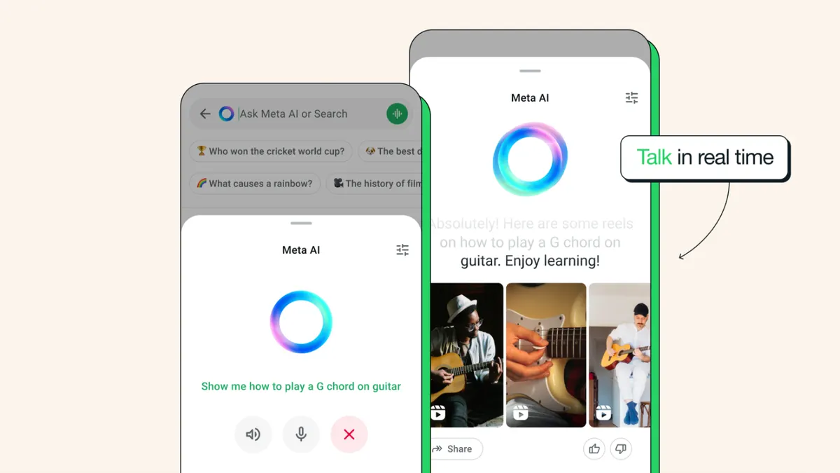 Meta AI kini hadir di WhatsApp.