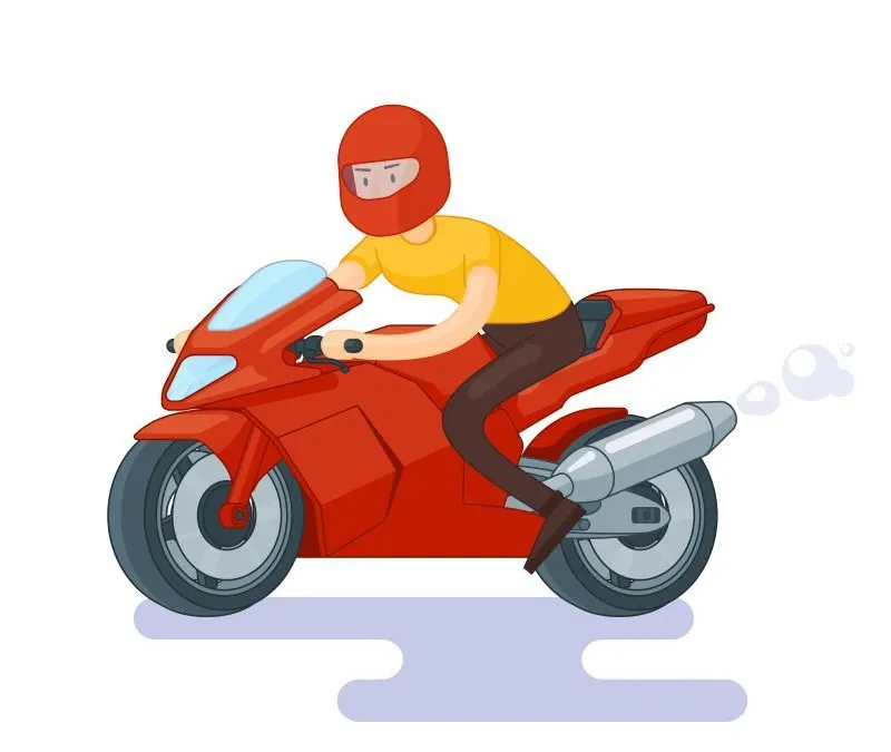 lllustrasi. Simak Tips Aman Berkendara Roda Dua Saat Liburan
