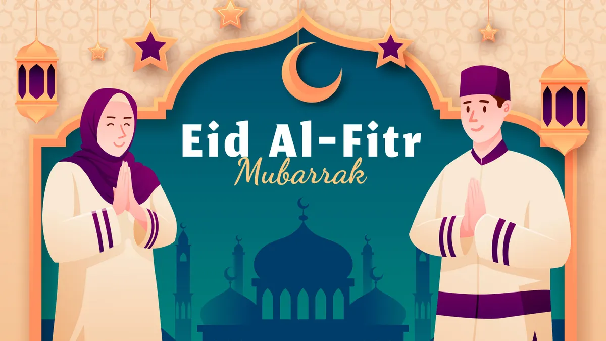 Ilustrasi. Ucapan Idul Fitri