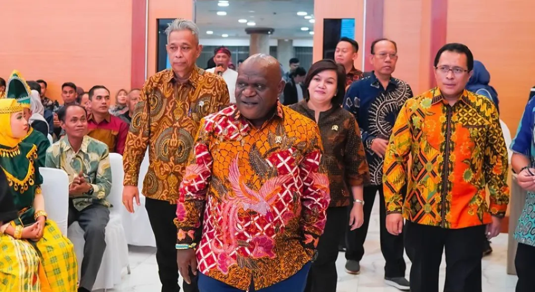 Menteri Hak Asasi Manusia (HAM), Natalius Pigai.