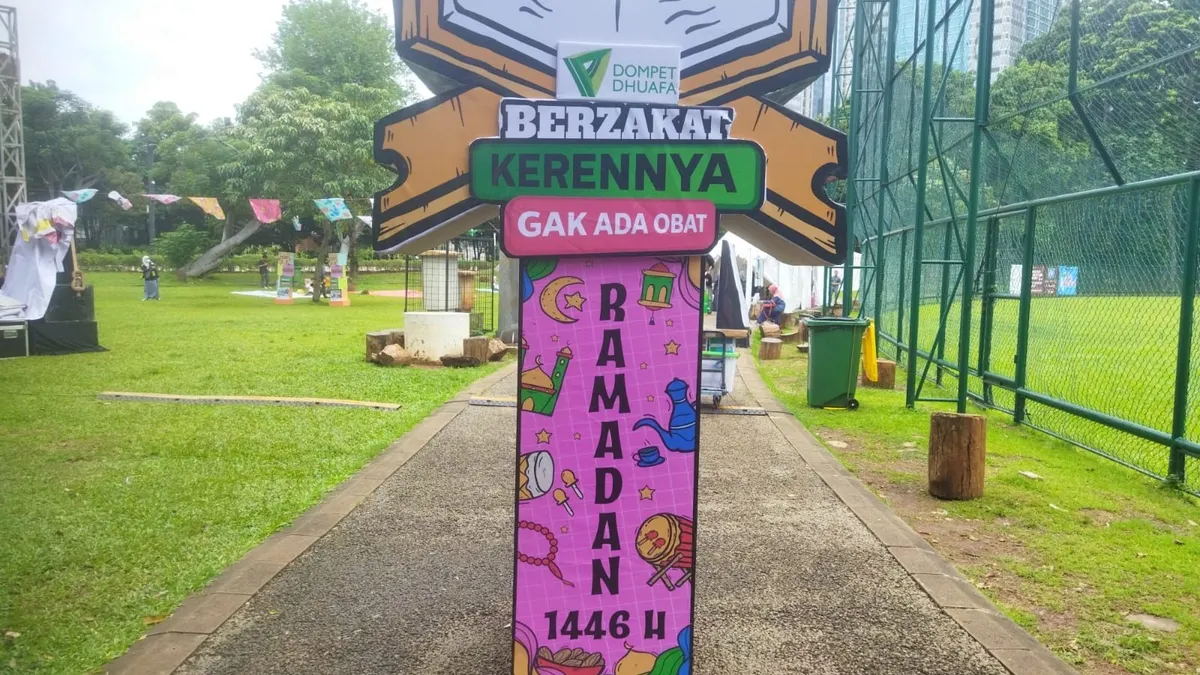 Dompet Dhuafa menggelar festival untuk menyambut Ramadan 1446 Hijriah. Acara ini berjudul “Festival Semesta Ramadan Dompet Dhuafa: Berzakat Kerennya Gak Ada Obat”.