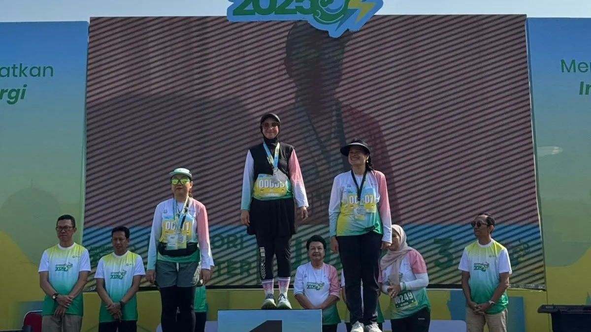 Selain promosikan gaya hidup sehat dan pererat sinergi antar institusi, Adhyaksa Electric Woman Run 2025 juga memiliki misi sosial yang kuat