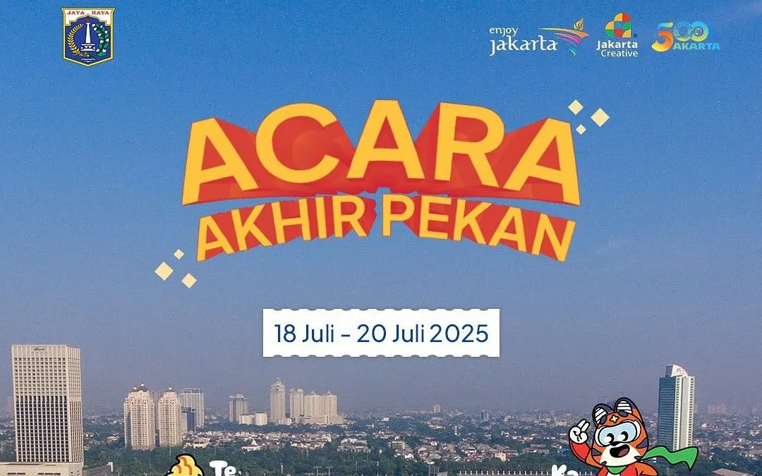 Weekend Nggak Ngebosenin! Jakarta Punya Segudang Acara Gratis dan Berbayar Menarik 18-20 Juli 2025