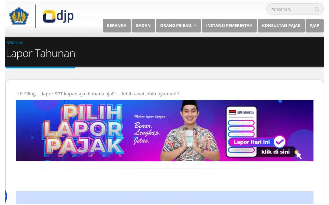 Menjelang akhir Januari 2025, PNS dan PPPK berpenghasilan di atas Rp60 juta harus melaporkan SPT tahunan.