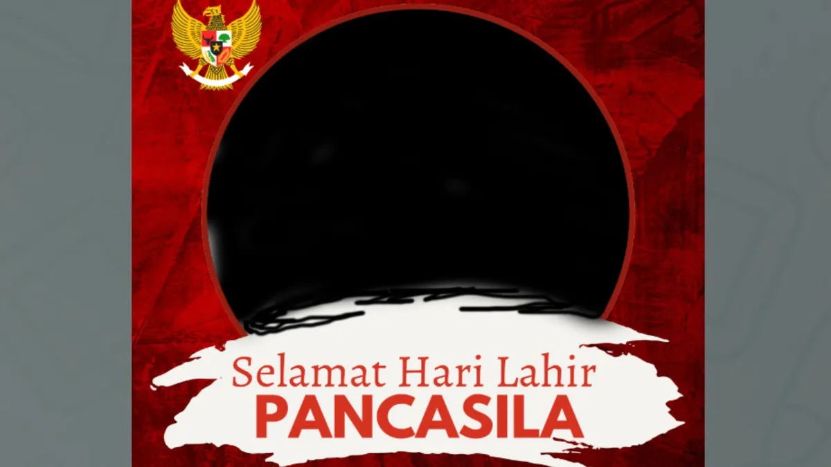 Link download twibbon Hari Lahir Pancasila 1 Juni 2025.