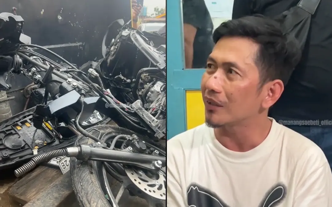 Kabarnya para penumpang mobil tersebut baru saja pulang dari tempat hiburan malam untuk merayakan malam tahun baru.
