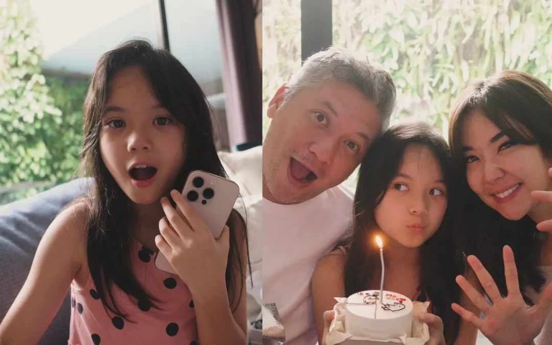 Pada usia yang genap 10 tahun, Gempi mendapatkan hadiah spesial berupa iPhone dari kedua orang tuanya.