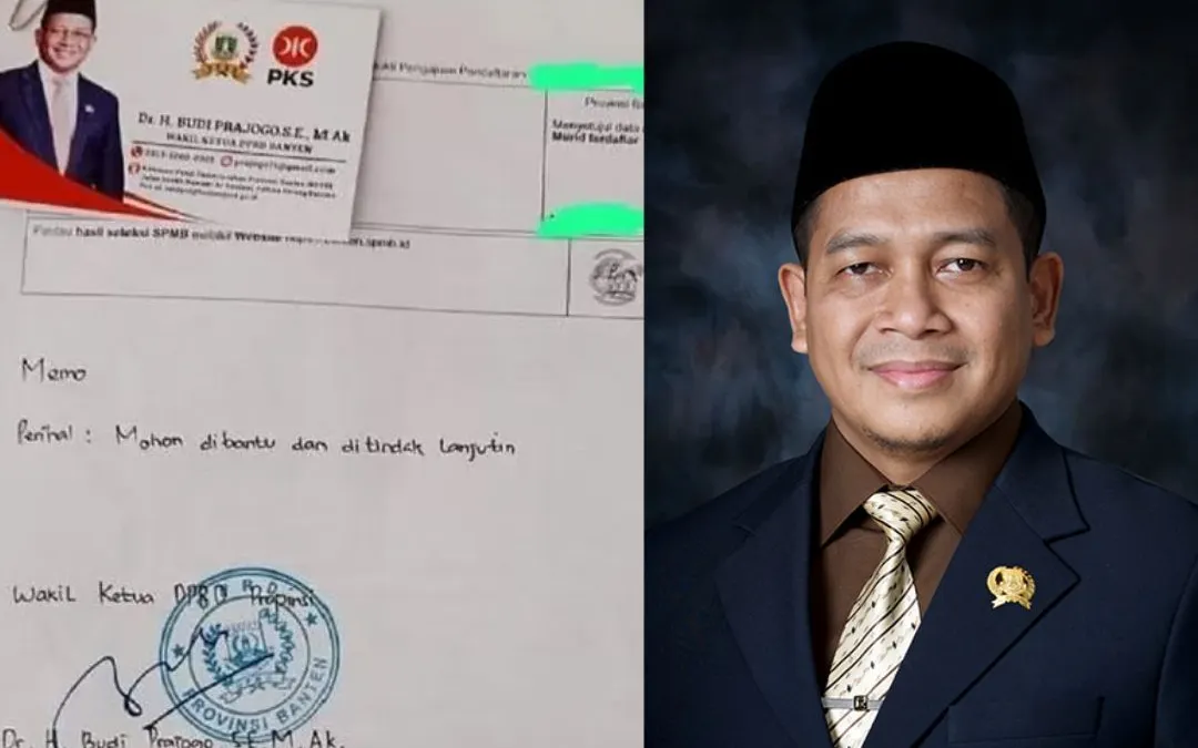 Nama Budi Prajogo, Wakil Ketua DPRD Banten, tengah ramai diperbincangkan publik.