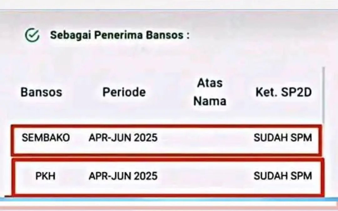 Ilustrasi.Berdasarkan pantauan terbaru per 25 Mei 2025, pencairan kedua program tersebut masih dalam tahapan verifikasi melalui sistem SIKS-NG.