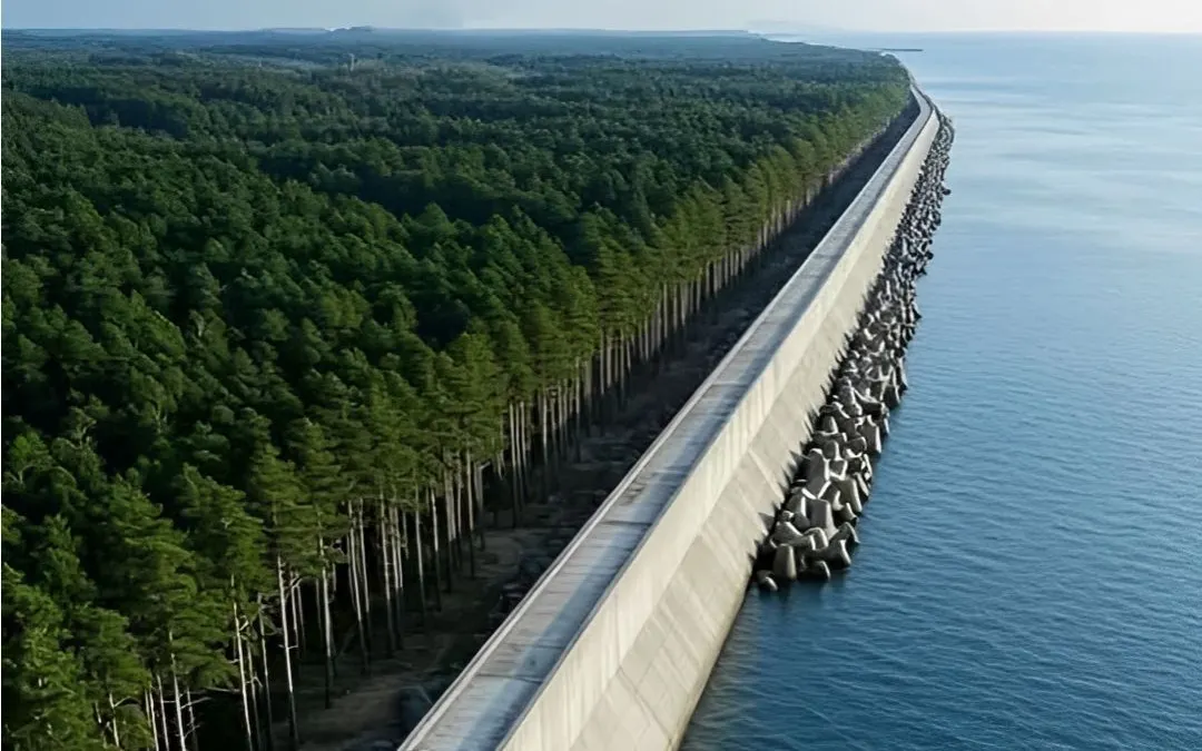 Ilustrasi.  Proyek pembangunan Giant Sea Wall Jakarta atau tanggul laut raksasa di kawasan utara ibu kota kini semakin konkret