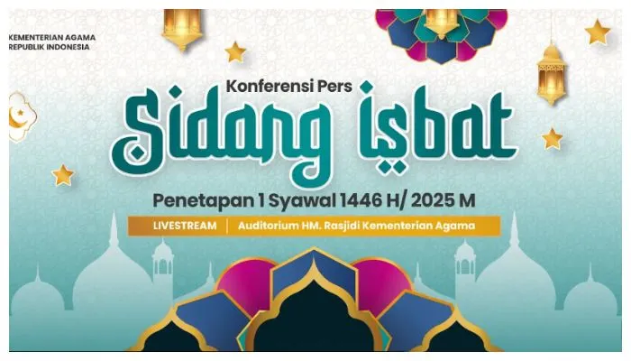 Sidang Isbat Penentuan 1 Syawal 1446 Hijriah atau Idul Fitri 2025 Digelar Malam Ini