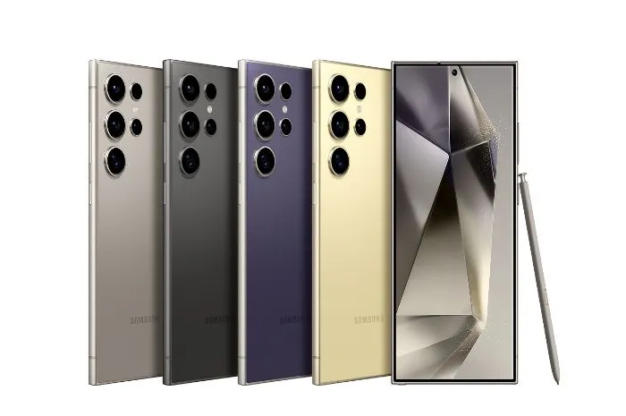 Samsung Galaxy S24 Ultra. Spesifikasi antara Samsung Galaxy S24 Ultra vs iPhone 15 Pro ini bisa menjadi Gambaran saat Kamu akan membeli di antara salah satu HP.