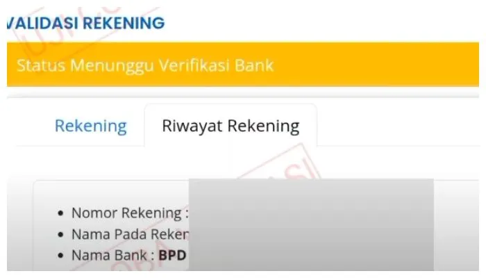 Tutorial Konfirmasi Rekening Tunjangan Profesi Guru di Info GTK