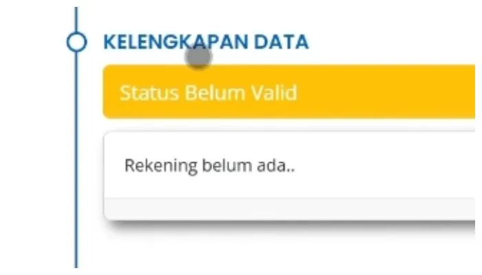 Verifikasi Rekening di INFO GTK