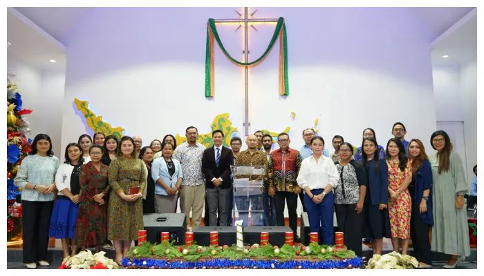 Perayaan Natal Karyawan NHM Gosowong 2024