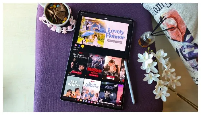 Streaming di Galaxy Tab S10 Series