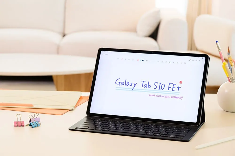 Samsung Galaxy Tab S10 FE Plus.