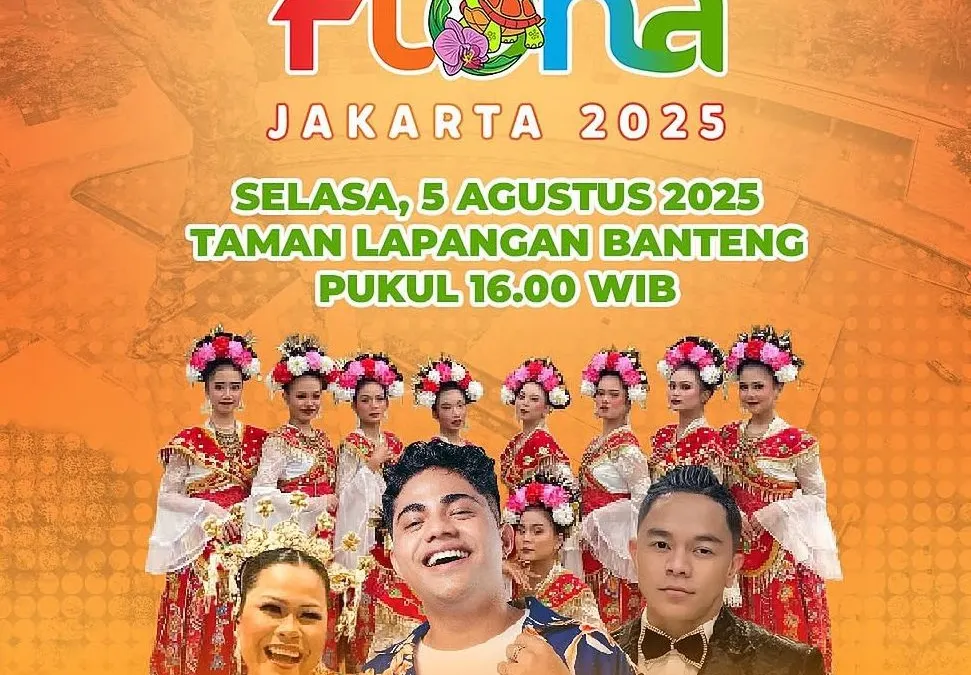Berdasarkan poster yang ditampilkan, acara pembukaan Flona (Flora dan Fauna) Jakarta 2025 sudah resmi dimulai dan menjadi salah satu event paling dinanti-nantikan di ibu kota.