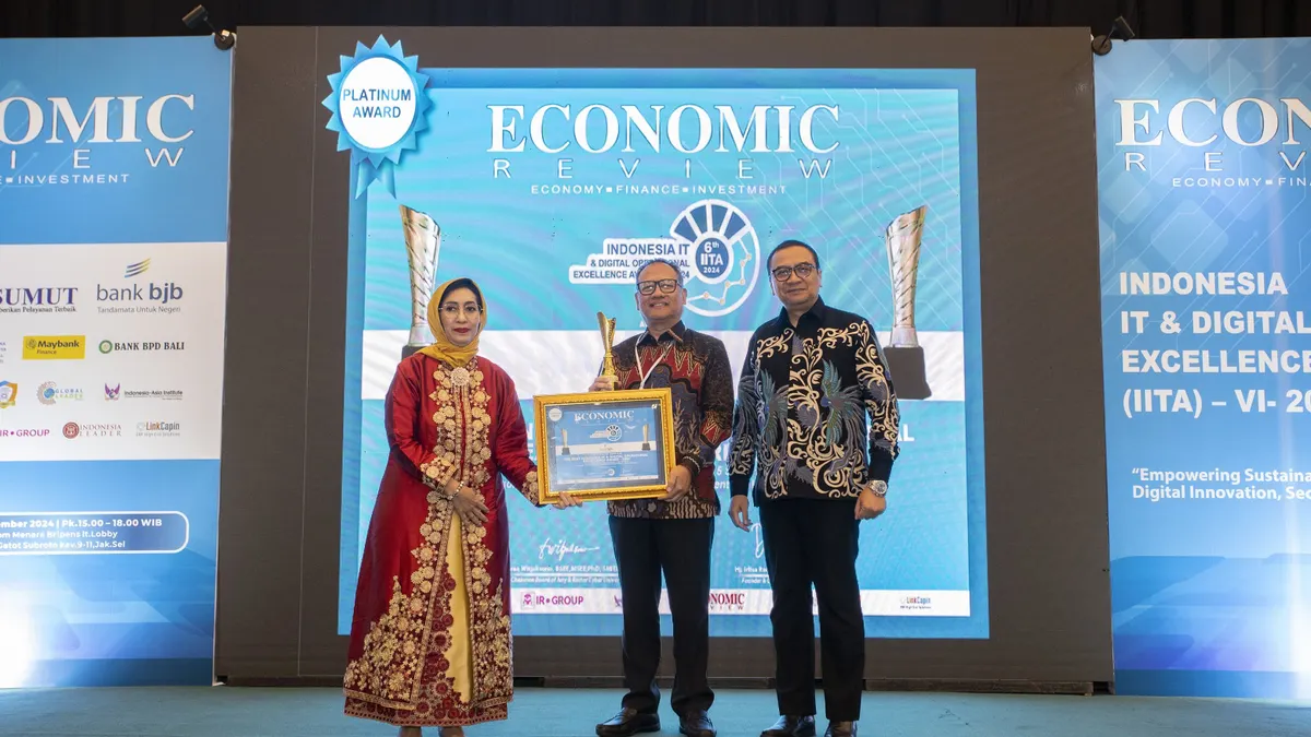 bank bjb Raih Platinum Award untuk Digital Operational Excellence 2024