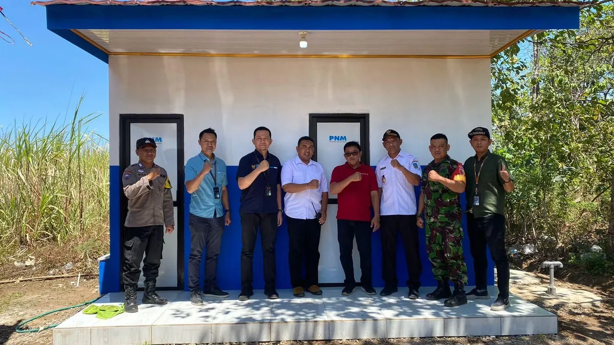 PNM Salurkan Bantuan Sanitasi dan Air Bersih, Dukung Masa Depan Sehat Masyarakat