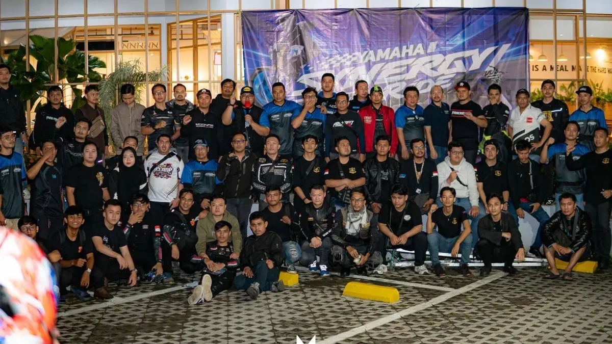 175 Motor Sport Yamaha Meriahkan Synergy Ride Jakarta