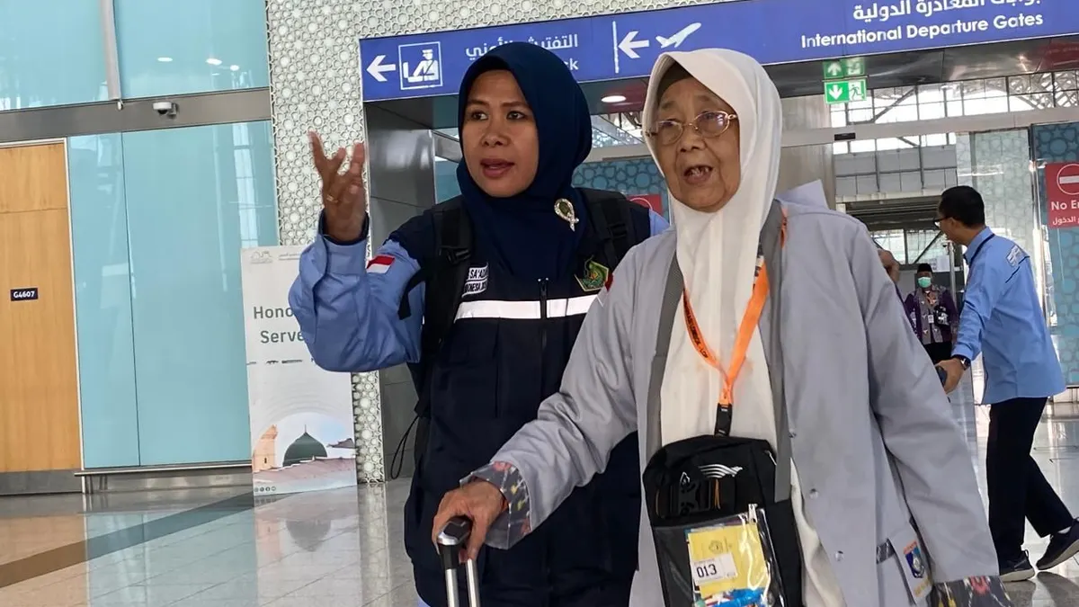 Supenti (80) Tahun Jemaah asal Lombok menunggu Antrean hingga 15 Tahun Lamanya untuk bisa berangkap ke Tanah Suci 