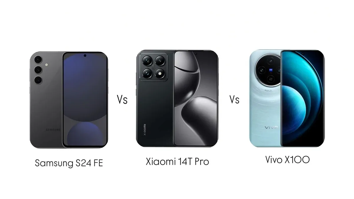 Pertarungan Smartphone Flagship 2024: Xiaomi 14T Pro, Samsung S24 FE dan Vivo X100