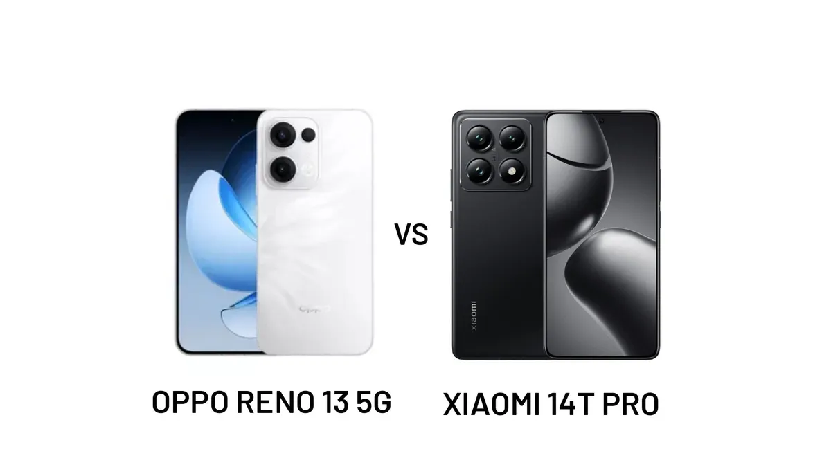 Oppo Reno 13 5G dan Xiaomi 14T Pro