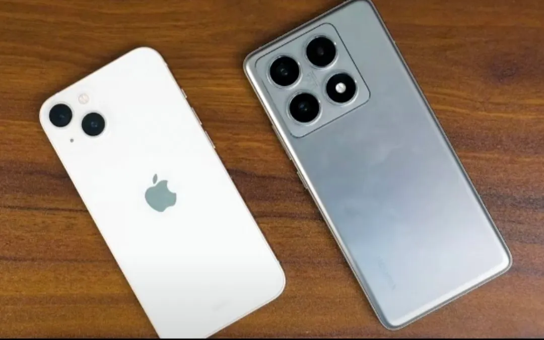 Illustrasi. Harga Sudah Sama-sama Turun di Rp8 Juta, iPhone 13 VS Xiaomi 14T Pro
