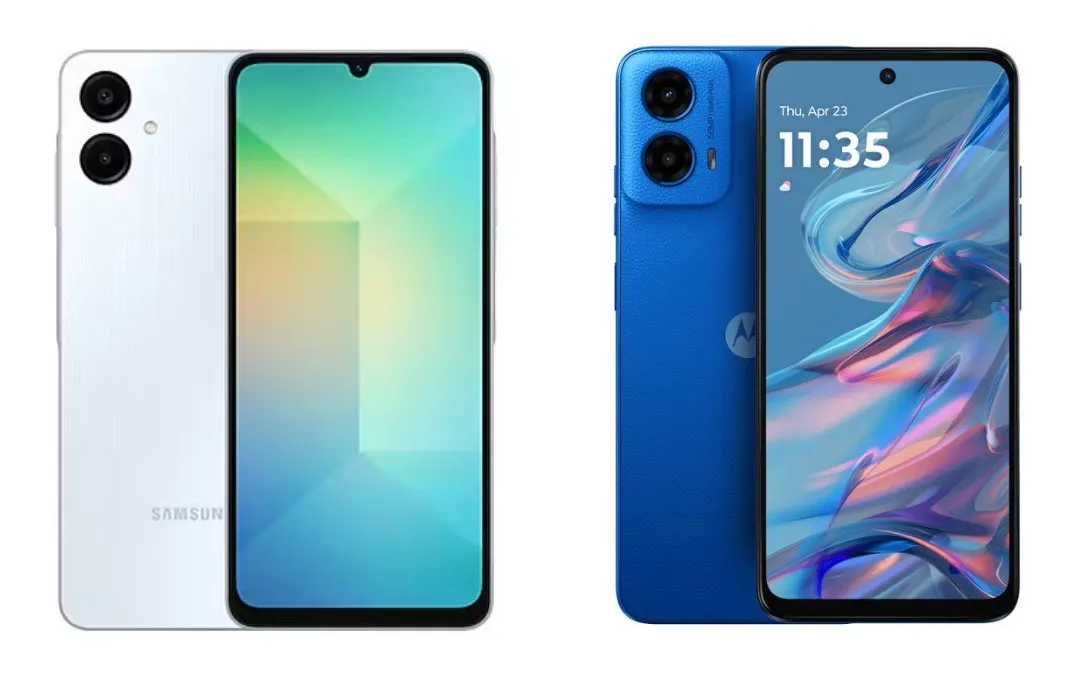 Samsung resmi menghadirkan ponsel terbaru di bulan Maret 2025, yaitu Galaxy A06 5G. Cek perbandingannya dengan Moto G45.